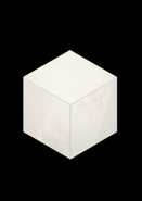 Мозаика LN00/TE00 Cube 29x25 неполированная керамогранитная, белый 39618