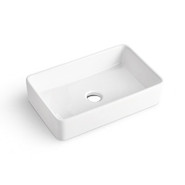Раковина Staro Keops blanco brillo 58х37х13 накладная белая глянцевая фарфор С0005281