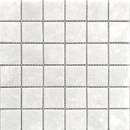 Мозаика 48x48 White Polished (JMST058) 305x305x4, натур. мрамор