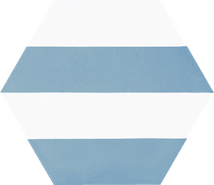 Керамогранит Hex. Porto Capri Blue Codicer 22x25 матовый универсальный 58363