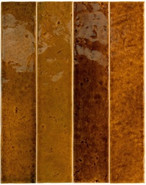 Настенная плитка 31625 Menorca Rust 6.5х32.8 Equipe глянцевая керамическая А003341