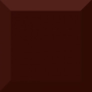 Напольная плитка Monocolor Marron Biselado Brillo 10x10 керамическая