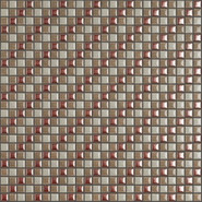 Мозаика Diag005 керамика 30х30 см Appiani Texture матовая чип 12х12 мм, коричневый, серый