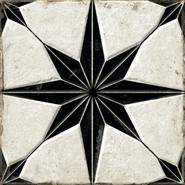 Керамогранит 40465 Fs Starlight Black Lt 22,3x22,3x0,9 см Peronda антискользящий (grip), матовый, рельефный (рустикальный) универсальная плитка А002245