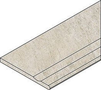 Уайт Бортик 30x60 С Выемкой Закругленный Правый White Bor.30x60 Svasato Round Dx матовый