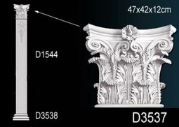 Капитель Пилястры D3537 (7) Перфект полиуретан
