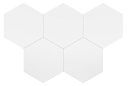 Керамогранит Coimbra White 17.5х20 Неректифицированный Equipe матовый универсальный 30631