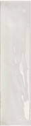 Настенная плитка Rain Bianco 7.5х30 Prissmacer глянцевая, рельефная (структурированная) керамическая 78803246