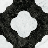 Керамогранит Pin Black White 18.6х18.6 41ZERO42 Dandy матовый универсальная плитка 4101200