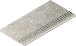 Ступень фронтальная Magma Ice Gradino Round Grip 30x60 керамогранит антискользящая (grip) Italon x2 620090001389