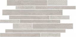 Декор SBM009/SG4583 Ламелла Серый Светлый Мозаичный 25x50.2 Kerama Marazzi керамогранит матовый