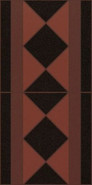 Бордюр Cenefa Basildon Terra 15,8x31,6 керамический