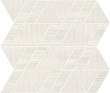 Мозаика Aplomb White Mosaico Triangle 31,5x30,5 керамика матовая, белый A6SP