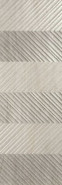 Декор 9542 Sakai Silver Relieve Hiroki 30х90 Porcelanite Dos матовый, рельефный керамический PCD000043