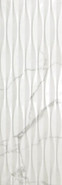 Настенная плитка Cifr Relieve Sigma Statuario Brillo rect. 30x90 глянцевая керамическая