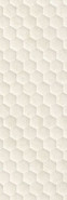 Настенная плитка Bera White Six Ductile 30x90 Living Ceramics матовая керамическая LV10098