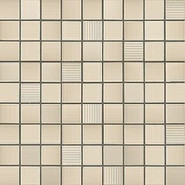 Декор Mosaico Cream rev. 31.6x31.6 глянцевый керамический