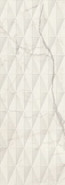 Настенная плитка M6TD Allmarble Wall Statuario Struttura Pavé Satin 3D Rett. 40х120 сатинированная керамическая