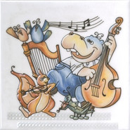 Декор VT/A482/5232 Симфония 3 глянцевый 20x20 Kerama Marazzi керамический