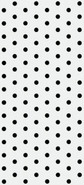 Декор Evolution Точки черно-белый (EV2G441) 20x44 глянцевый керамический