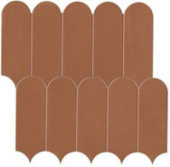 Мозаика Prism Caramel Mosaico Bead (A4Z1) 29,7x29,6 керамика матовая, оранжевый