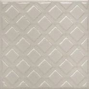 Декор KMD3STA014GN Бахия 1 Серый Светлый глянцевый 9,8x9,8x0,7 Kerama Marazzi керамический