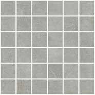 Мозаика Living Ceramics Floss Mosaic Silver Anti-Slip 30x30 керамогранит чип 55х55 мм, серый LV11428