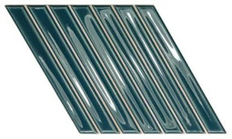 Настенная плитка Spike Bars A Peacock Blue 15х25.9 Wow глянцевая керамическая УТ-00048758