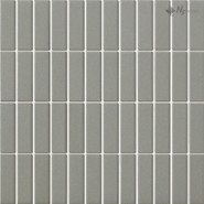 Мозаика PA-557 керамика матовая антислип 29.6х30 см NSmosaic Porcelain Series чип 23х73 мм, серый