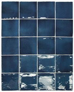Настенная плитка Manacor Ocean Blue 10x10 глянцевая керамическая