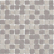 Мозаика MBS010 Про Лаймстоун Спакко 4 Мозаичный матовый керамогранит 20х20 см Kerama Marazzi, бежевый, серый