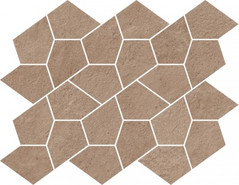 Мозаика Этернум Голд Калейдо керамогранит 27.6x35.6 см матовая, коричневый 620110000196