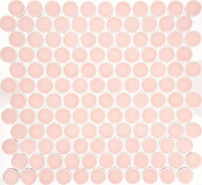 Мозаика Imagine Lab KO28-CORAL керамика 33х31.2 см матовая чип 28x28 мм, розовая
