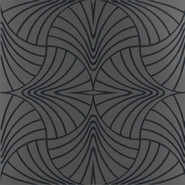 Декор Piuma Silver Sterling Su Nero Matt 60x60 Petracer`s Swing керамогранит глазурованный, матовый S PIUMA 23-20