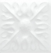 Вставка ADST4060 Taco Relieve Flor №2 Snow керамическая