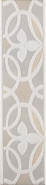 Бордюр Camelia 511 Border Pearl White 7.5x30 керамический