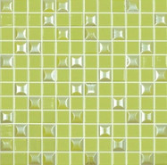 Мозаика Edna №601 Зеленый (на сетке)