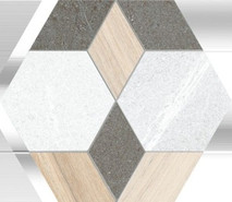 Керамогранит Hexagono Mayeix Multicolor 23x26,6 универсальный матовый