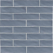 Настенная плитка Original Blu Brillo 7.5x30 Mainzu Backstage глянцевая керамическая PT02767