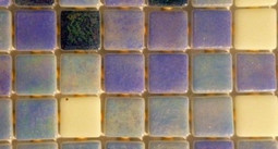 Мозаика Ezarri Fоsfo Blue Premium 2.5x2.5 стекло 31.3х49.5
