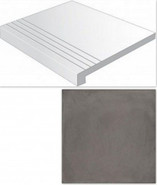 Ступень фронтальная Laverton-R Gradone Grafito 80x80 керамогранит