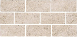 Бордюр BR024T Роверелла Бежевый Мозаичный 34,5x14,7x0,9 Kerama Marazzi матовый