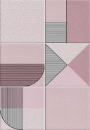 Настенная плитка Vives Hanami Nago Marsala 23x33.5 керамическая