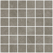 Мозаика Living Ceramics Floss Mosaic Smoky Anti-Slip 30x30 керамогранит чип 55х55 мм, серый LV11429