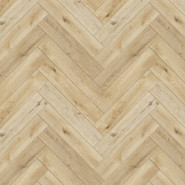 SPC ламинат CronaFloor-КронаПласт Дуб Ренн H014 Herringbone 2.0 42 класс 640х128х4.5 мм (каменно-полимерный) с фаской