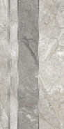 Декор Этна D1 Широкая Полоса Серый 30х60 Axima матовый керамический СК000045071