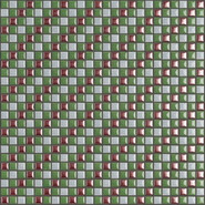 Мозаика Diag002  керамика 30х30 см Appiani Texture матовая чип 12х12 мм, зеленый, коричневый, серый