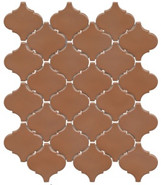 Настенная плитка KM2630M0020N Арабески Марокко Коричневый глянцевый 26x30x0,7 Kerama Marazzi керамическая