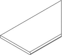 Керамогранит Avantgarde Silver Bor.30x120 Grip Dx Italon x2 антискользящий (grip) бортик 620090001174