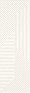 Настенная плитка Woodskin Bianco Struktura B 29.8x89.8 матовая керамическая